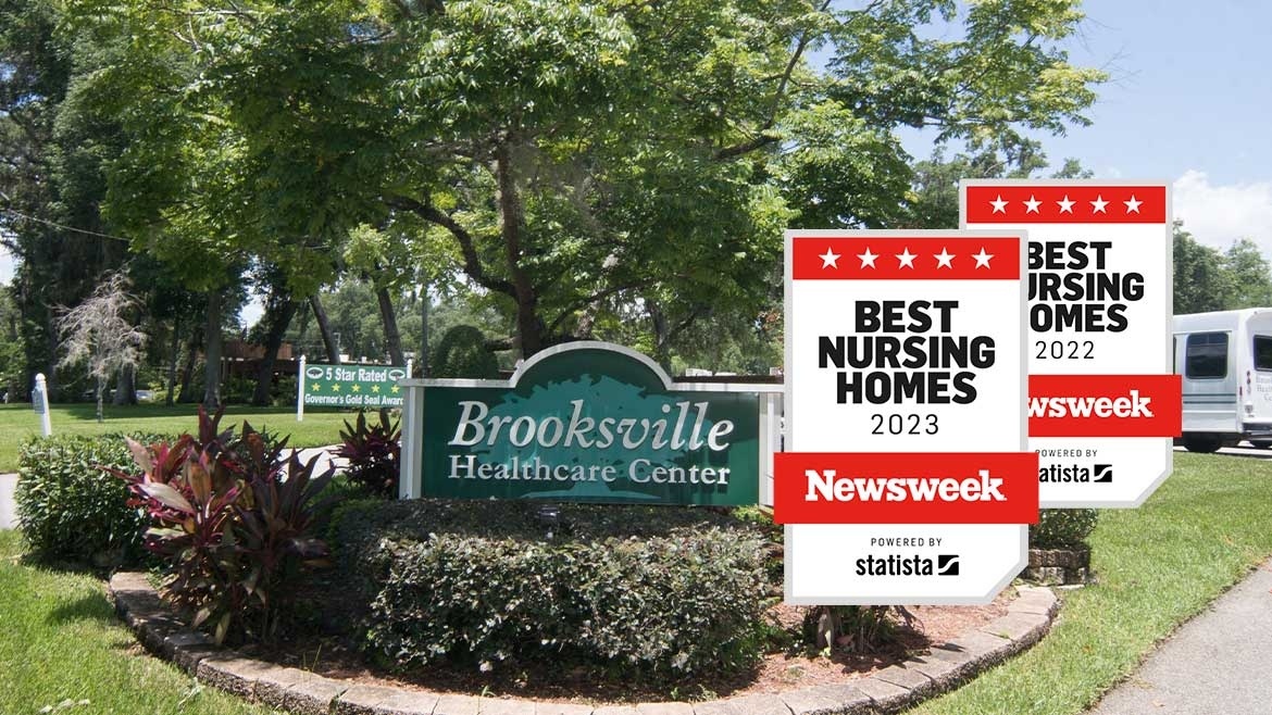 Newsweek Names Brooksville Healthcare Center “Best Nursing Home” for a Second Time